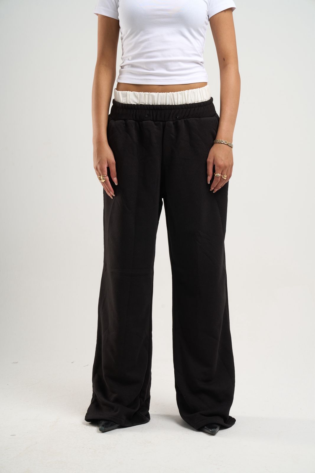 Double-Band Waist Sweatpants
