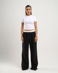Double-Band Waist Sweatpants